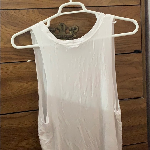 NWT Victoria’s Secret White “Angel” Tank Top - Picture 5 of 10